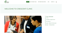 Desktop Screenshot of crescentclinicoc.org