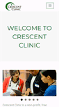 Mobile Screenshot of crescentclinicoc.org
